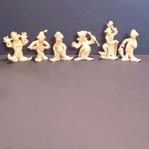 Vintage Fontanini Depose Clown Figurines Made in Italy